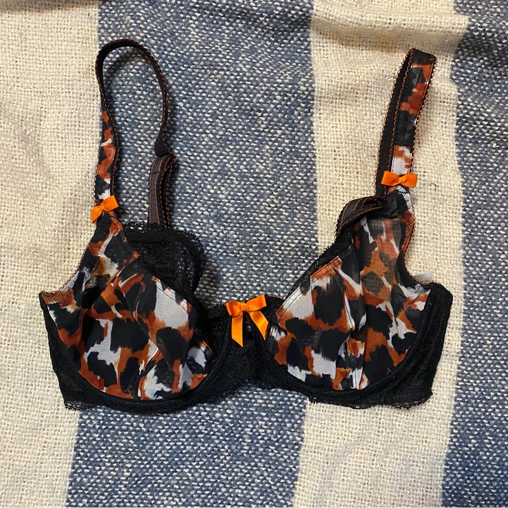 Freya animal print bra